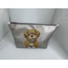 Pochette chien couché