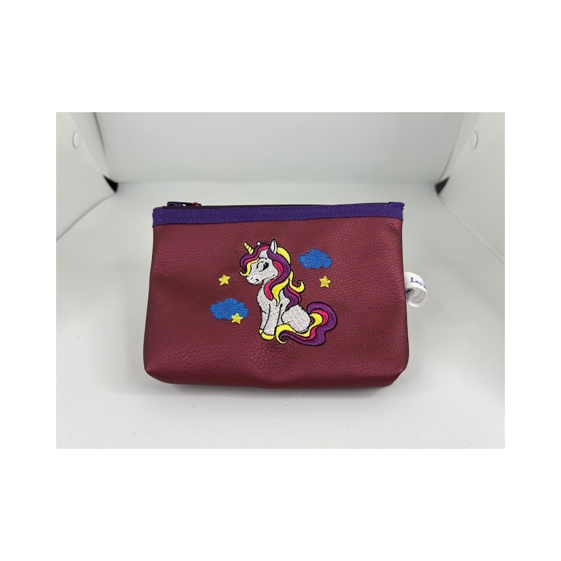 Petite pochette licorne