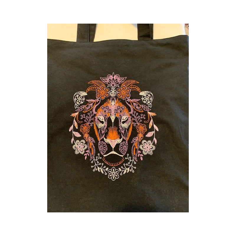 Sac en tissus "lion"