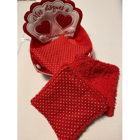 Corbeille & lingettes carrées